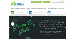 Desktop Screenshot of necec.org
